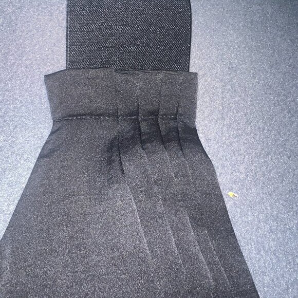 BCBGeneration Black Pleated Maxi Dress Size 4 Formal Gown w/ Pockets, Evening - Picture 6 of 15